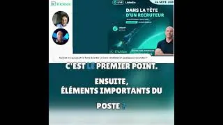 Miniature : Live sept. 26 : Dans la tête d'un Recruteur ?