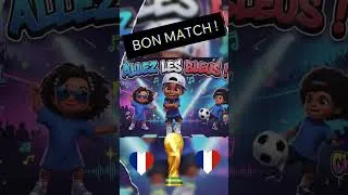 Miniature : Jour de Match !! Allez Les Bleus !! 🩵​🤍​❤️ #france #cdm #coupedumonde #chanson #enfant #kids4fun