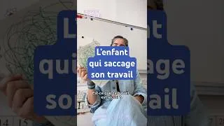 Miniature : L’enfant qui saccage son travail