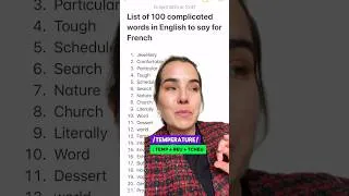 Miniature : Pronunciation in English🇬🇧 un mot assez compliqué 😬 #britishenglish #anglais #pronunciation