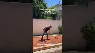 Miniature : Comment construire un terrain de pétanque ?