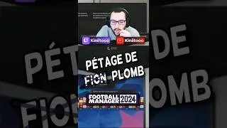 Miniature : On s'est fait péter le c*l ! #fm24 #footballmanager #shorts