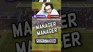 Miniature : Manager Manager 2024. #fm24 #footballmanager #shorts