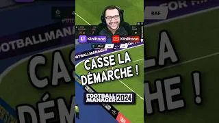 Miniature : Casse la démarche ! #fm24 #footballmanager #shorts