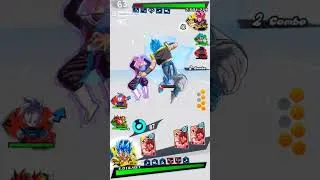 Miniature : Gogeta Blue LF Zenkai cooking! #dbl  #dblegends #dragonballlegends #shorts