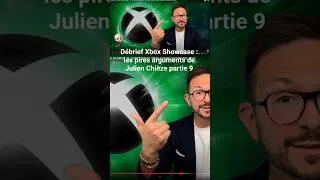 Miniature : Julien Chièze, Analyse Xbox Showcase : c'est quoi cet argument ?! Part 9 #shorts