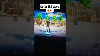 Miniature : Go les 1K 🔥👀 #fortnite #shorts #viral