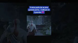Miniature : Kratos parle de qa plus grande perte... #godofwar #gowragnarok #kratos #freya #gaming