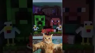 Miniature : Minecraft in box  #minecraft #figurine #STGenGames #fun #temu
