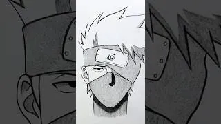 Miniature : Dessin Kakashi facile