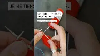 Miniature : Tenir les fils (ou pas) pour tricoter du jacquard