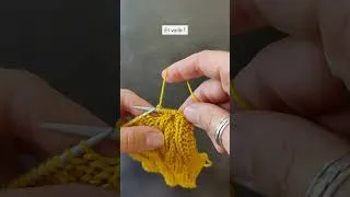 Miniature : Comment tricoter des torsades sans aiguille auxiliaire ?