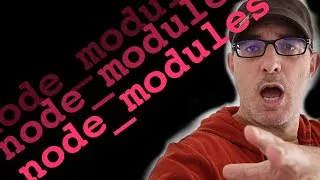 Miniature : Sus aux dossiers node_modules qui pourrissent la vie des devs ! #SHORTS