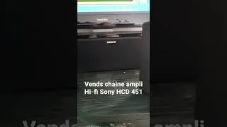 Miniature : Vends chaîne Hi-fi ampli Sony HCD 451 système 5.1 avec deux petites enceintes JBL : 80€