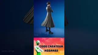 Miniature : SKIN MERCREDI ADDAMS #305 - #shorts #fortnite #gamingshorts