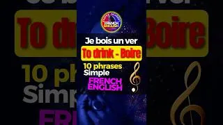 Miniature : 10 phrases avec le verbe BOIRE 🍹 | "To drink" en chanson – KREFEX Academy #krefex