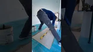 Miniature : Pose de carrelage avec double encollage et croisillons autonivelants