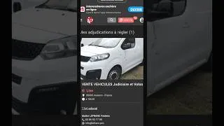 Miniature : Achat Fiat scudo 2022 aux enchères bientôt épisode complet sur le désastre