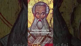 Miniature : Au IVe siècle, saint Athanase d'Alexandrie a consacré sa vie à défendre la divinité du Christ.