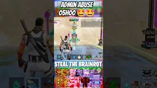 Miniature : ADMIN ABUSE NEON 05H00 STEAL THE BRAINROT👀🤩#shorts #fortnite #stealabrainrot #brainrot #adminabuse