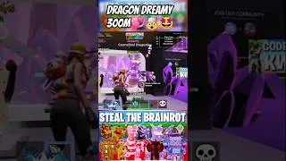 Miniature : CANNELLONI DRAGONI DREAMY 300M STEAL THE BRAINROT💞#shorts #fortnite #stealabrainrot #brainrot
