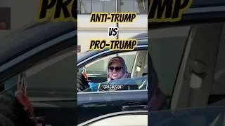 Miniature : Anti-Trump vs Pro-Trump 🗽🤠 #maga #woke #usa