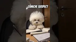 Miniature : Trop mignon pour être coupable 🐶😄 #chien #caniche #drôle #ia
