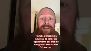 Miniature : ToiTube m’invisibilise une fois encore ! Faut pas parler de la hyène !