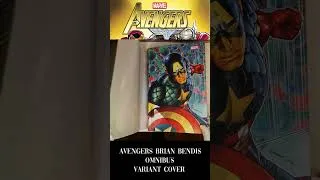 Miniature : AVENGERS BY BRIAN BENDIS OMNIBUS PANINI VARIANT COVER#shorts  #marvelcomics