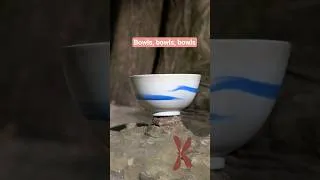 Miniature : Ceramic bowls, bowls, bowls (ASMR)