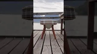 Miniature : Pierre Frey Mobilier: STERE Bench by Fabien Petiot