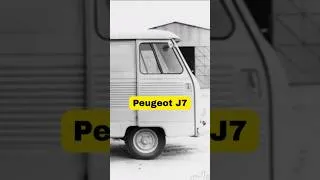 Miniature : Peugeot J7 — le fourgon qui a révolutionné la route. #PeugeotJ7  #Nostalgie #vanlife
