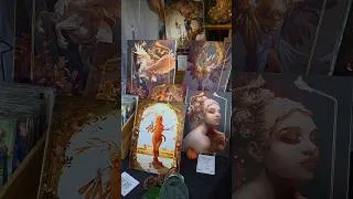 Miniature : Les Imaginales, c'est aussi un beau plateau de créatrices. Gros coup de ❤️ pour @linu_art_ .