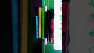 Miniature : Coloriage avec différents feutres ❤️