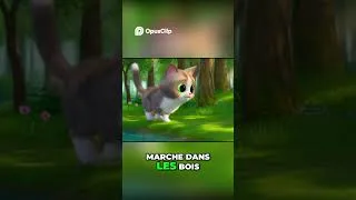 Miniature : Jolie comptine pour enfant Petit chat explore le bois! #shorts  #comptinebébé  #chansonenfant
