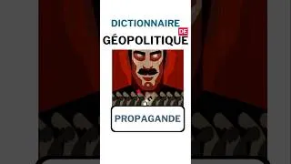 Miniature : Propagande. Dictionnaire de géopolitique #hggsp #histoire