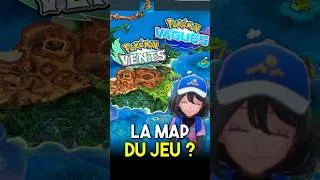Miniature : La map de Pokémon Vents et Vagues a fuité !?