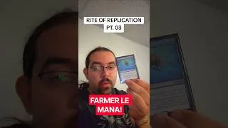 Miniature : Rite of Replication + Regal Behemoth : le combo Commander!!!
