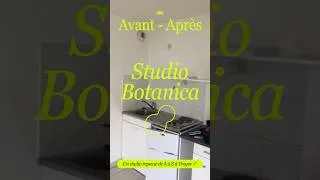 Miniature : Avant/Après: un studio de 20m2 optimisé à 100%, résultat bluffant ! #avantapres  #locationmeublée