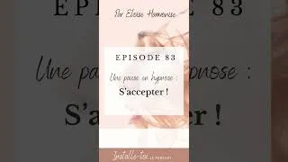 Miniature : Hypnose s'accepter enfin (Extrait Podcast) #shorts #confianceensoi   #hypnose