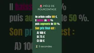 Miniature : 🚨 La plupart répondent 100 €... erreur !