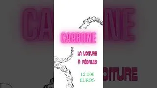 Miniature : Carbone, la voiture à pédale