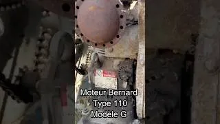 Miniature : J’essaie de redémarrer le Légendaire moteur Bernard 110 G