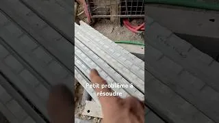 Miniature : J’ai un problème 🤯Comment poser des poutrelles sur une cuve pleine d’eau ???