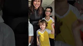 Miniature : J’annonce à mes fils qu’on rejoins papa à la coupe du monde ⚽️🤍 Garnier Family #football #famille