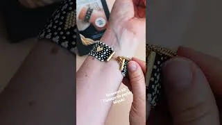 Miniature : Nouveau Kit Bracelet en perles Miyuki Tissage Peyote Impair dispo sur alicier.com 🌸 #miyuki