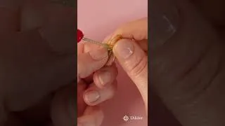 Miniature : Tuto Boucles d'oreilles cerises en perles #beadedearrings #beads #beadtutorial #tutoperles
