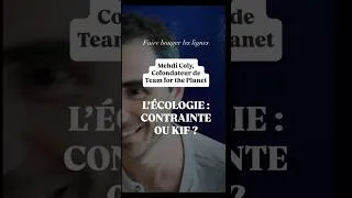 Miniature : Mehdi Coly : être écolo, contrainte ou kif ?