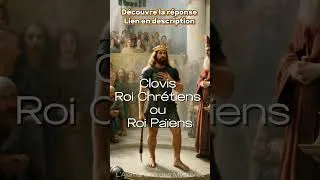 Miniature : Clovis était il vraiment un roi chrétiens ou un secret se cache derrière son sacre ? #shorts