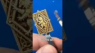 Miniature : Il est l'OR mon Seignor ! #warhammer40k #warhammer #painting #tutorial #diy